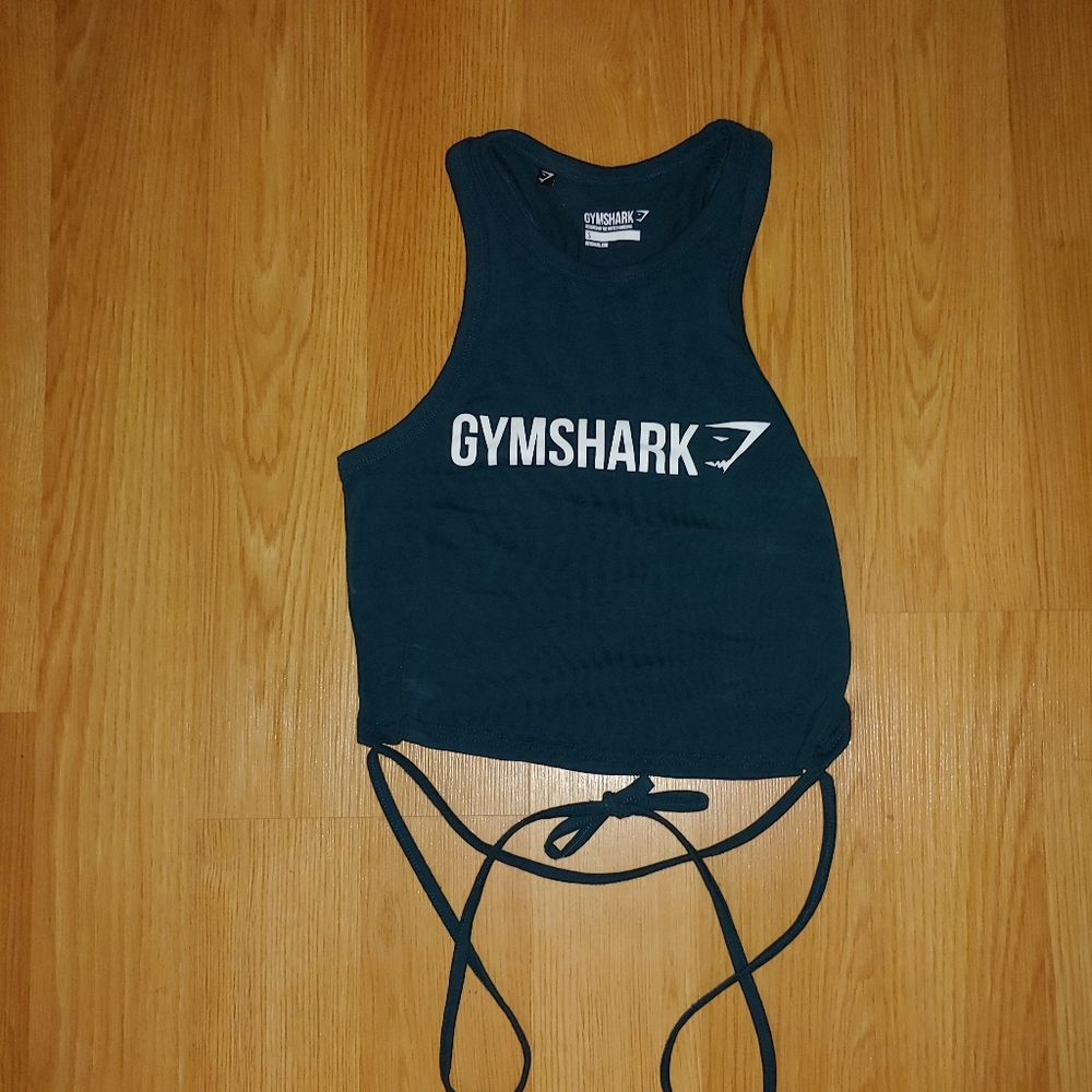 Gymshark tie crop top